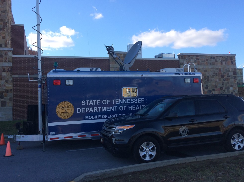 RMCCs use the Tennessee Advanced Communications Network (TACN) to network with state partners to coordinate hospital and EMS assets in conjunction with public health.