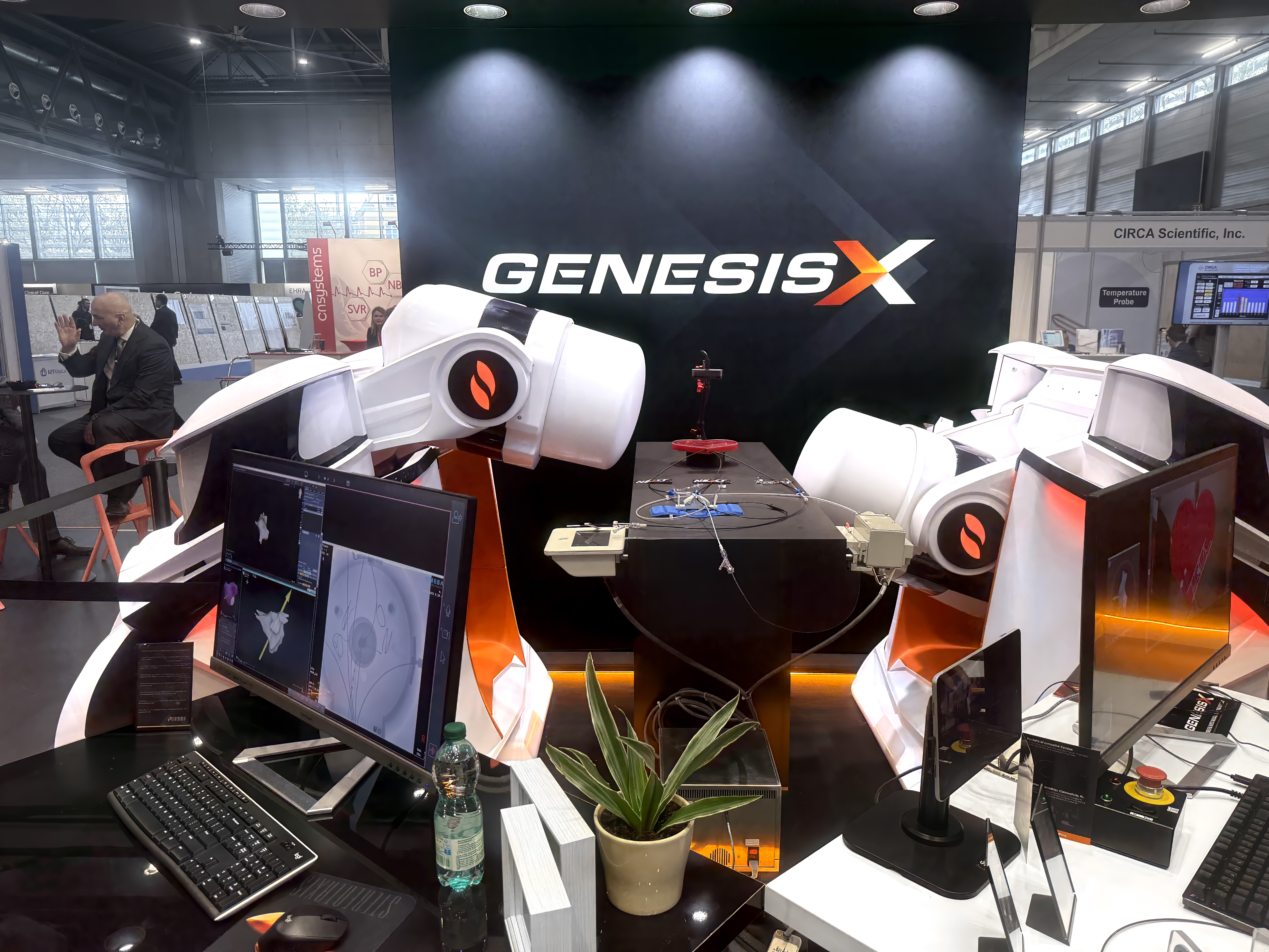 The Fully-Functional GenesisX System installed at the 2025 European Heart Rhythm Association Annnual Meeting