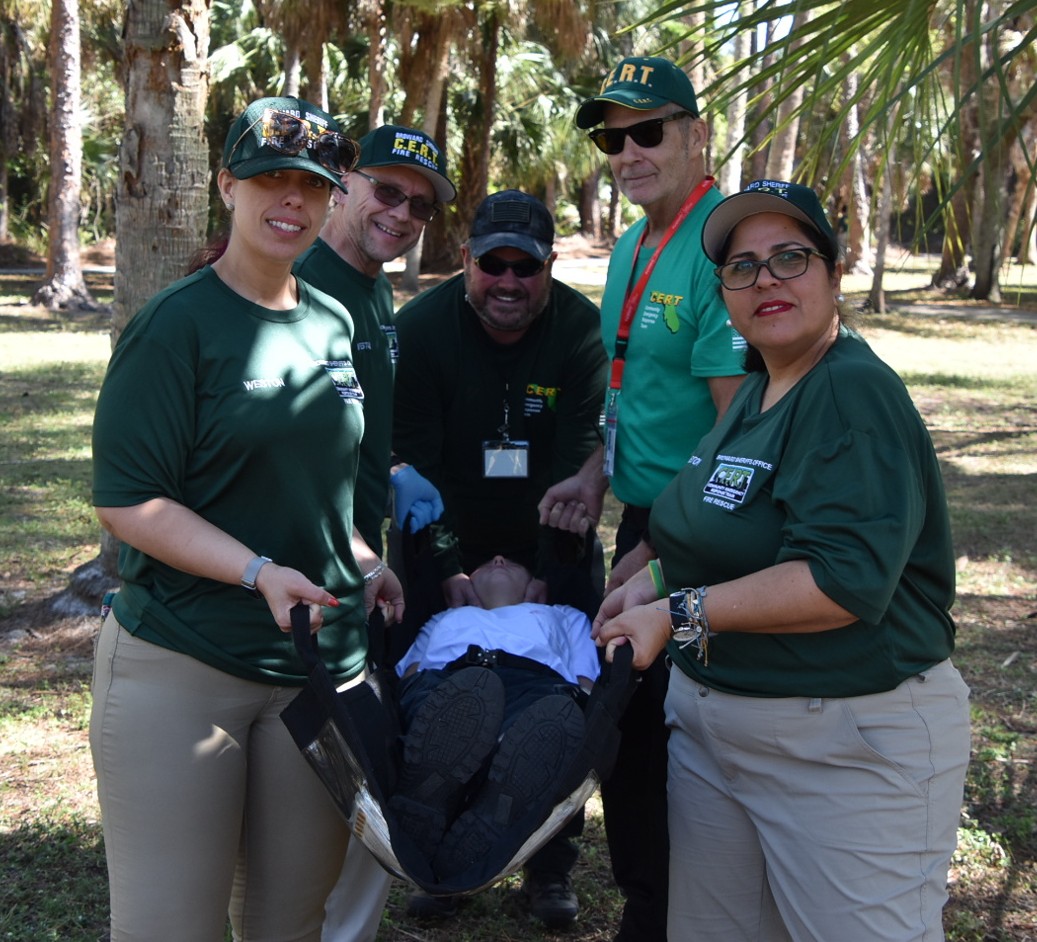 CERT volunteer training
