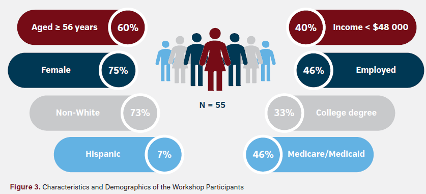 Figure 3. Characteristics and Demographics of the Workshop Participants