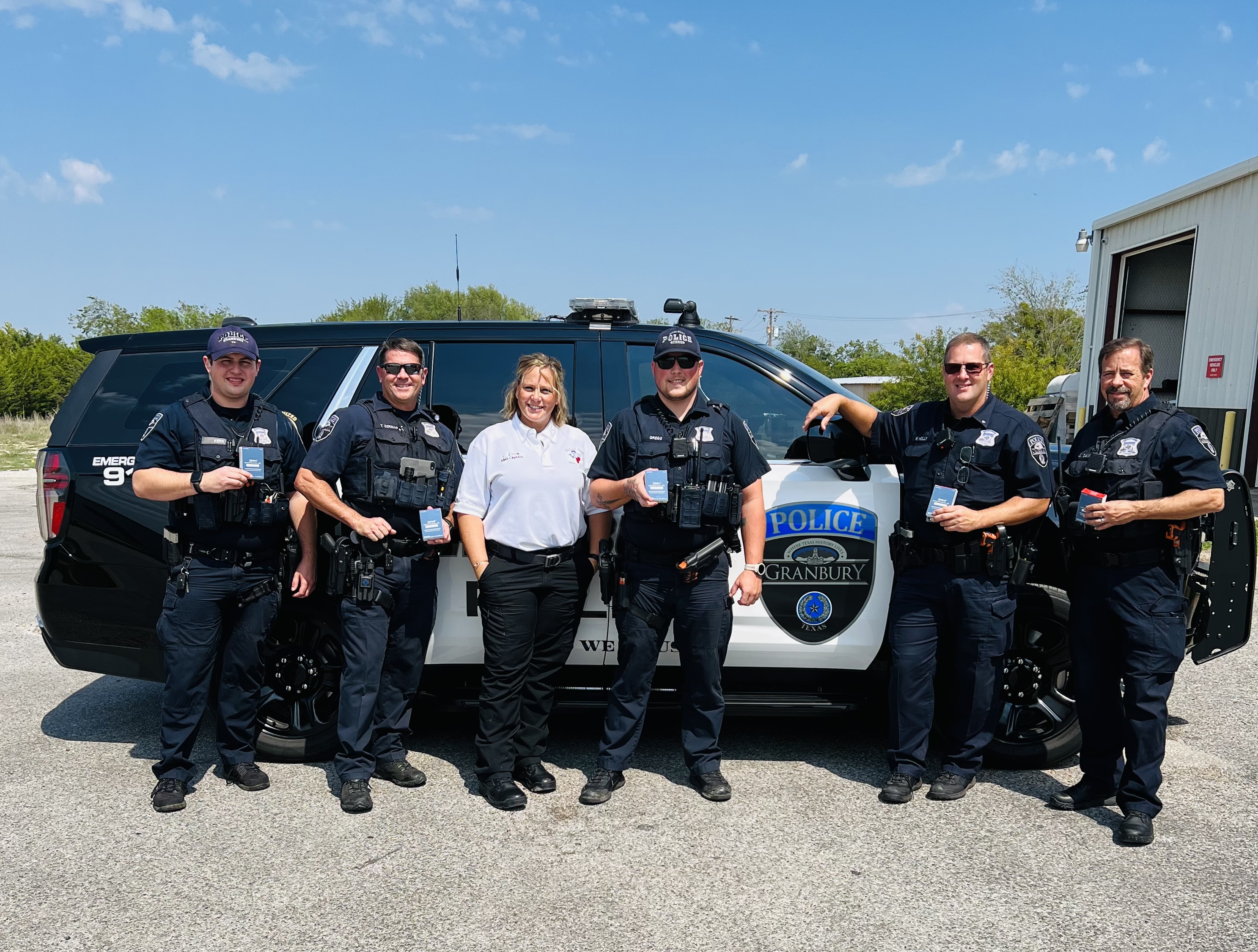 Crow conducts opioid overdose treatment training through her charitable organization Drew’s 27 Chains. 