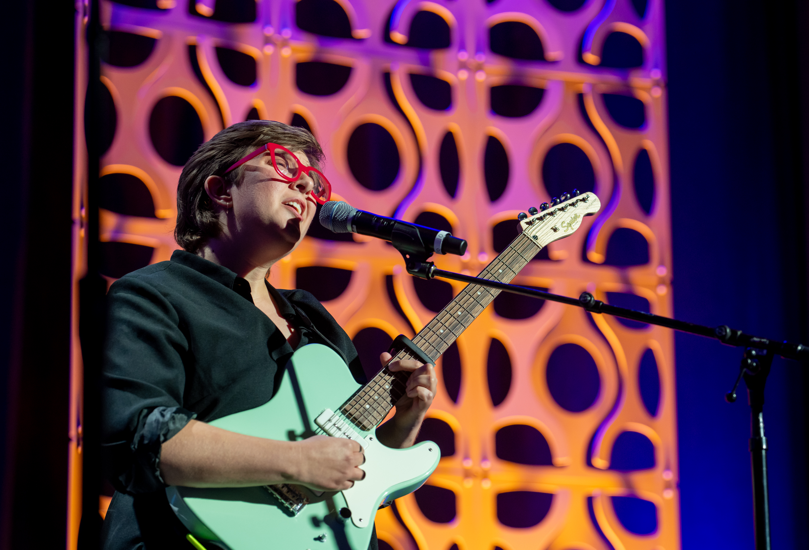 Bobbie Purser, a nonbinary musician born and raised in Nashville, plays a song inspired by their mental health struggles that emerged during the COVID-19 pandemic.