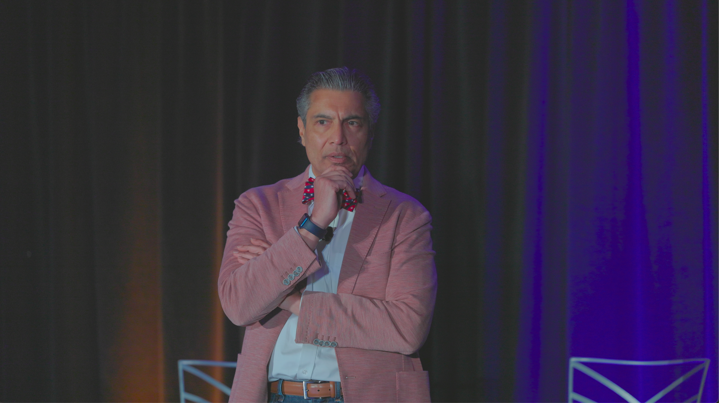 Rakesh Jain, MD, MPH, presents during the Welcome Session on the Principles of Psychopharmacology at NP Institute In-Person