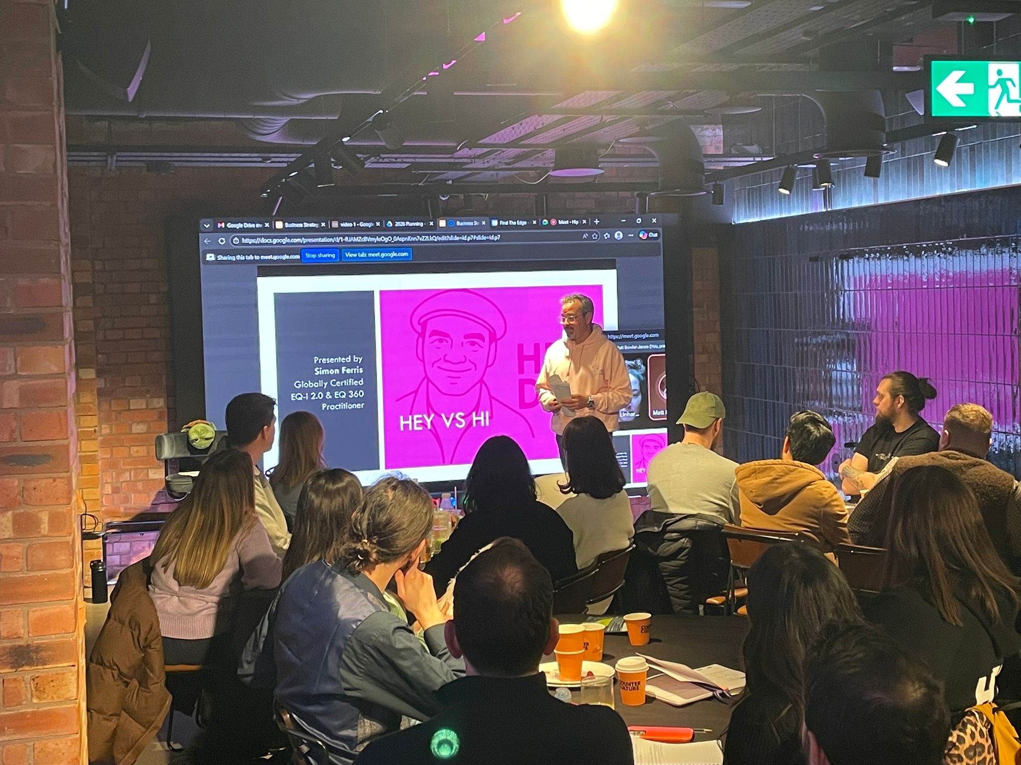 Talking about the language we use and shifting the burden from individual to society. 