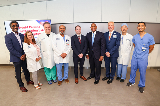 At Newark Beth Israel Medical Center’s Hybrid Cath Lab Celebration