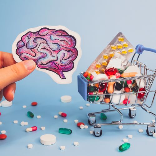 medication in a cart