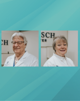 Dr Joseph J. Busch and Kathy Busch