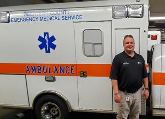 RCEMS Assistant Director Josh Rice (Photo: Mike Rubin)