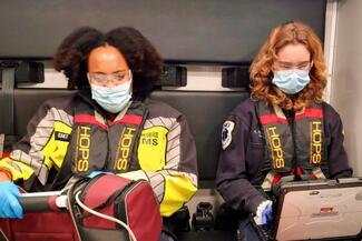 Following safety procedures and establishing consistent routines can help reduce risk across EMS. (Photo: South Orange [N.J.] Rescue Squad) 