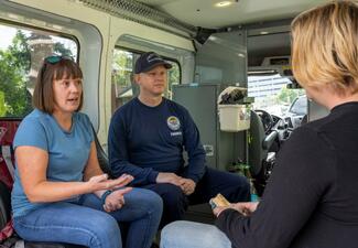 STAR medics are thrilled to be doing more for these difficult patients than they’ve been able to in the past. (Photo: Denver Health) 