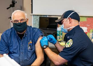 For years we have said EMS is a force multiplier with a role in public health and injury and illness prevention. The COVID pandemic gave us a chance to demonstrate it. (Photo: Upper Pine River Fire Protection District) 