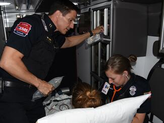 By understanding and becoming comfortable with gynecological topics, EMS professionals can provide better care. (Photo: UC Health) 