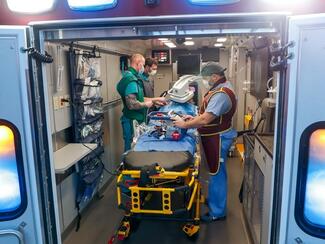 ECMO may finally be able to move the survival needle for some cardiac arrest victims. (Photo: Minnesota Mobile Resuscitation Consortium) 