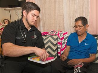 Operationalizing EMS providers who have frequent encounters with dementia sufferers  can help them identify those who need assistance. (Photo: MedStar)) 