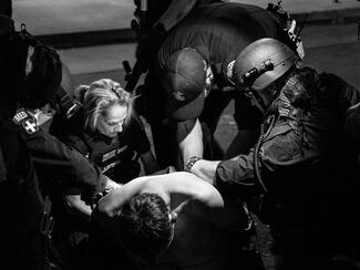 Set aside, for a moment, the question of whether excited delirium is real—few in EMS dispute that. A more current and provocative question might be, “Is it racist?” (Photo: Derek O. Hanley/DOHP) 