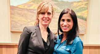 Dr. Anna Beyer and Dr. Kusum Lata