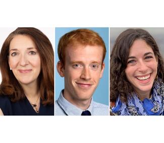 Regina LaBelle, Andrew Whitacre, and Michele Gilbert