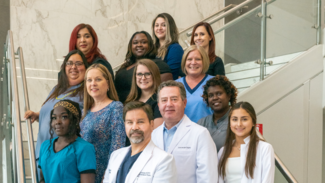  Dr. Antezana, Dr. Arbid, and the surgical team.