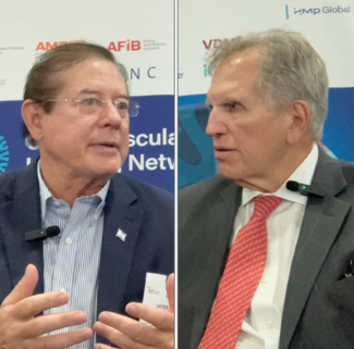 Peter Fitzgerald, MD, PhD, and Barry Katzen, MD