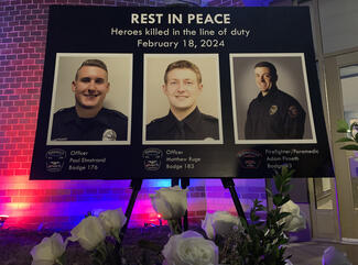 Public Memorial Service for 3 Fallen Burnsville First Responders to Be Held Feb. 28