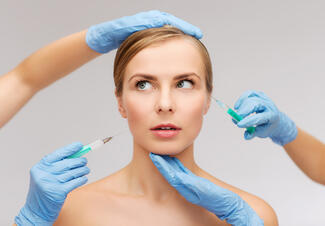 Cosmetic Derm + Skin + Needles + Face + Injection + Female + Botox