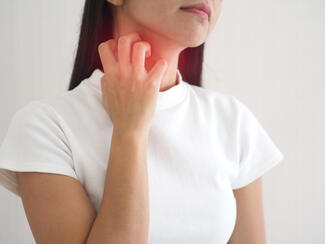 contact dermtitis + Neck + Eczema + rash