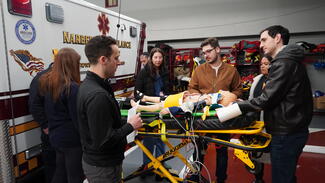 Narberth Ambulance EMS Providers Collaborate with Temple University Physicians for Simulated Medical Training 