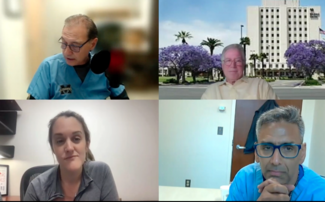 Dr. David Rizik, Dr. Morton Kern, Dr. Jennifer Rymer, and Dr. Pinak Shah