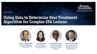 Using Data to Determine Your Treatment Algorithm for Complex SFA Lesions