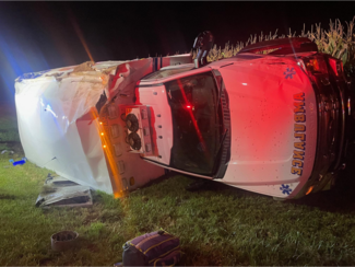 ambulance rollover