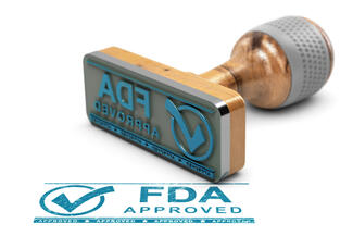 FDA approval stamp