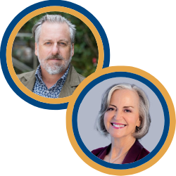 Andrew Penn and Saundra Jain