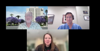 Bailey Ann Richardson, NP-C, RNFA, CNOR, RCIS, with Morton J. Kern, MD, MSCAI, and Arnold H. Seto, MD, MPA