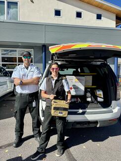 Eagle County Paramedics with whole blood