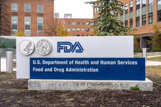 US FDA sign
