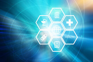 Futuristic photo suggesting technology and future thinking