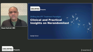 Saad Ashraf, MD presents Pulmonary Fibrosis webinar