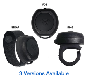 App connected push to talk buttons