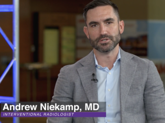 Dr Andrew Niekamp introduces Drs Siah, N'Dandu, and Nagarsheth