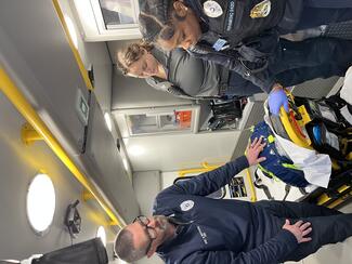 training on mechanical ventilator