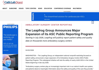 Leapfrog Group ASC Reporting