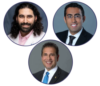 Drs Ashley Ghiasseden, Rupesh Kotecha, and Minesh Mehta