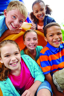 Children on a playground