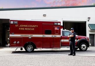 The paramedic unit from the author's department