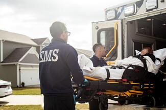 Michigan ambulance team