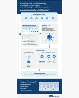 Mapping the Inflammatory Network in Psoriasis Infographic thumbnail image