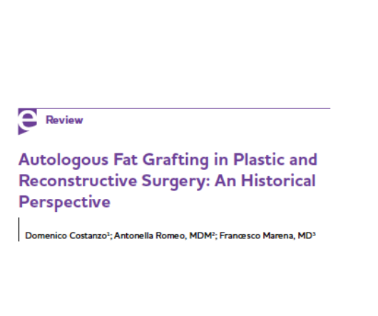 Autologous Fat Grafting in Plastic and Reconstructive Surgery: An ...