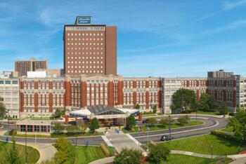The Henry Ford Health System is among those conducting the clinical trial of the Harmony device. 
