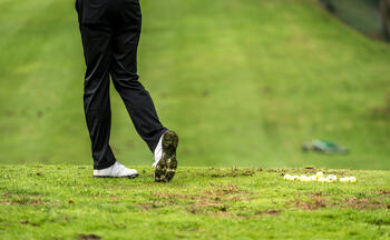 The author shares that the feet seem to receive little attention in biomechanical research in the world of golf, despite affecting balance, stability, foundational support and allowing for range of motion through the kinetic chain.