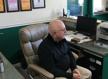 Ron Morin is often referred to as the “grandfather of Maine EMS” in the state’s EMS community. (Photos: Mike Kennard) 